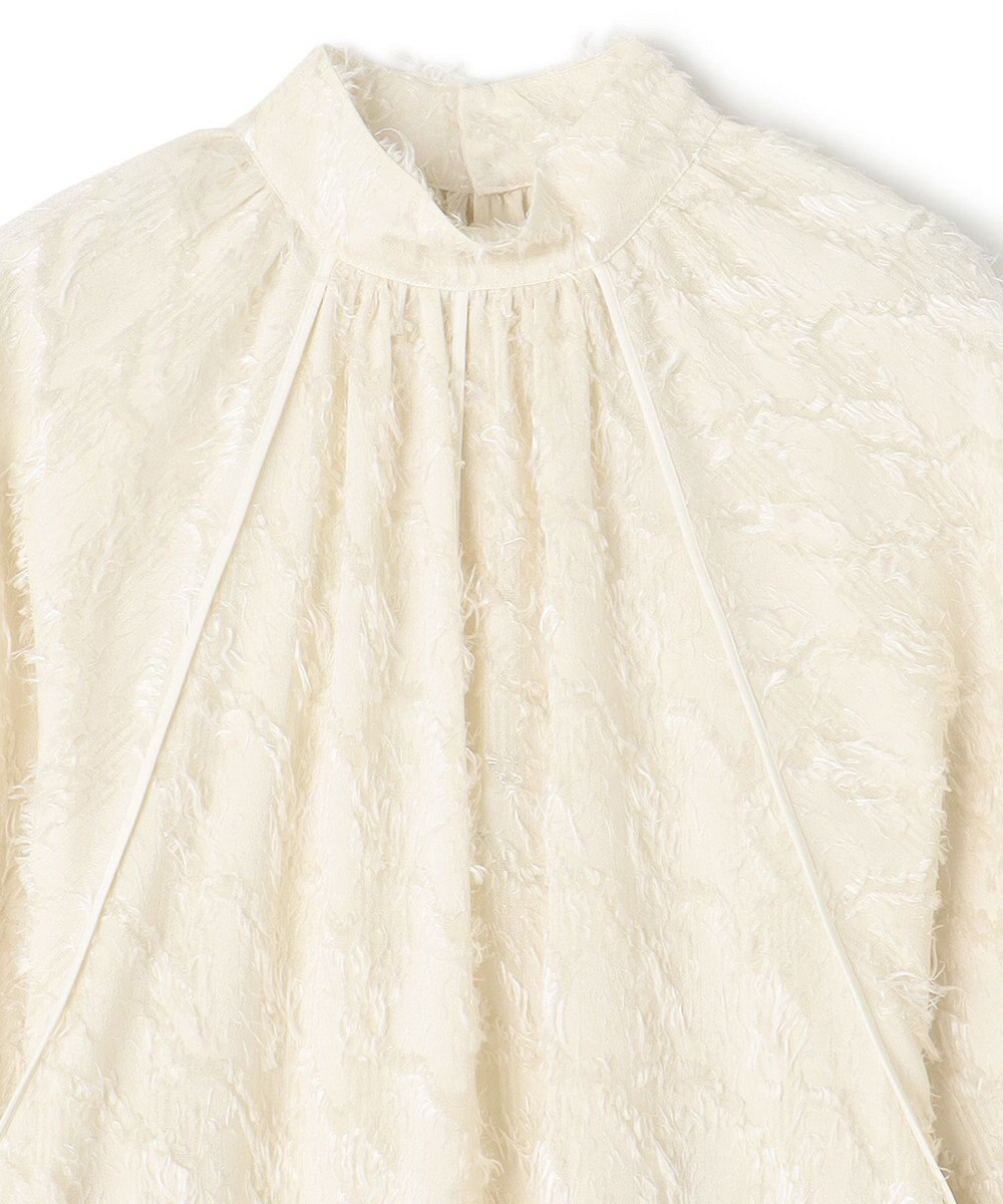 BEIGE， CAMILLE / ジャガードブラウス 