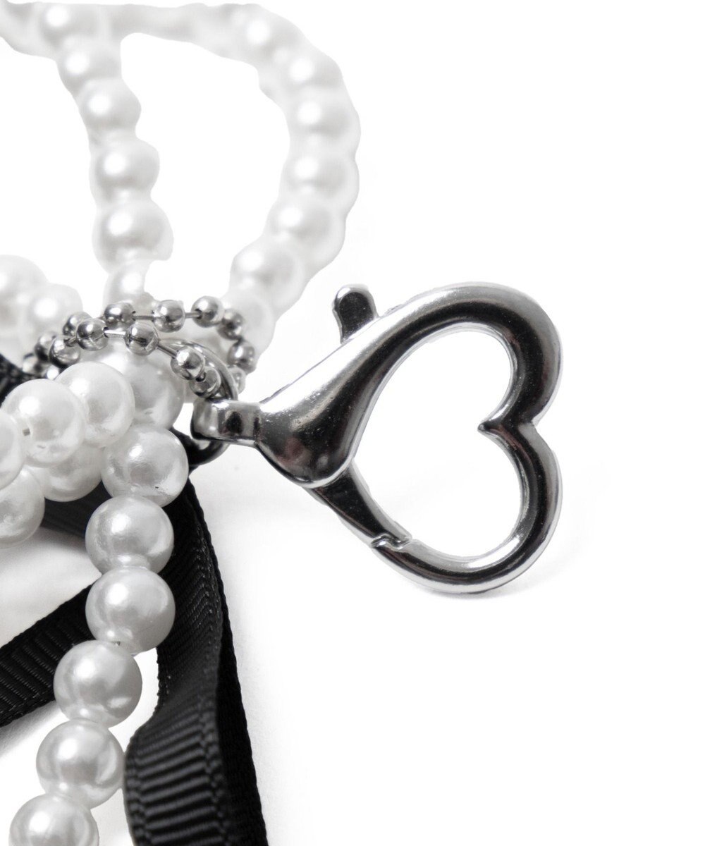 WEGO ダブルリボンハートキーホルダー 