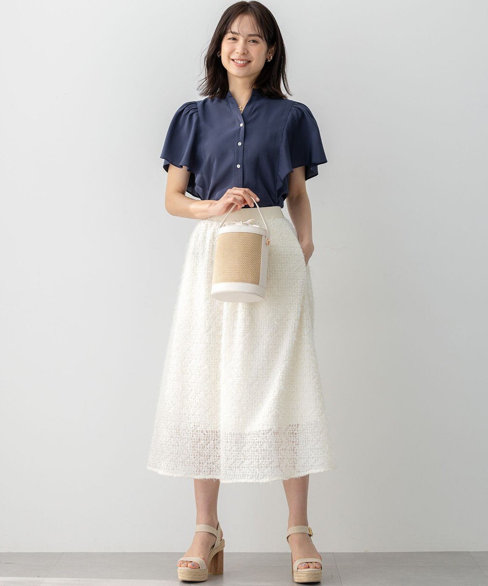 組曲 S 【WEB限定】ヴィンテージジョーゼットスキッパー ブラウス 