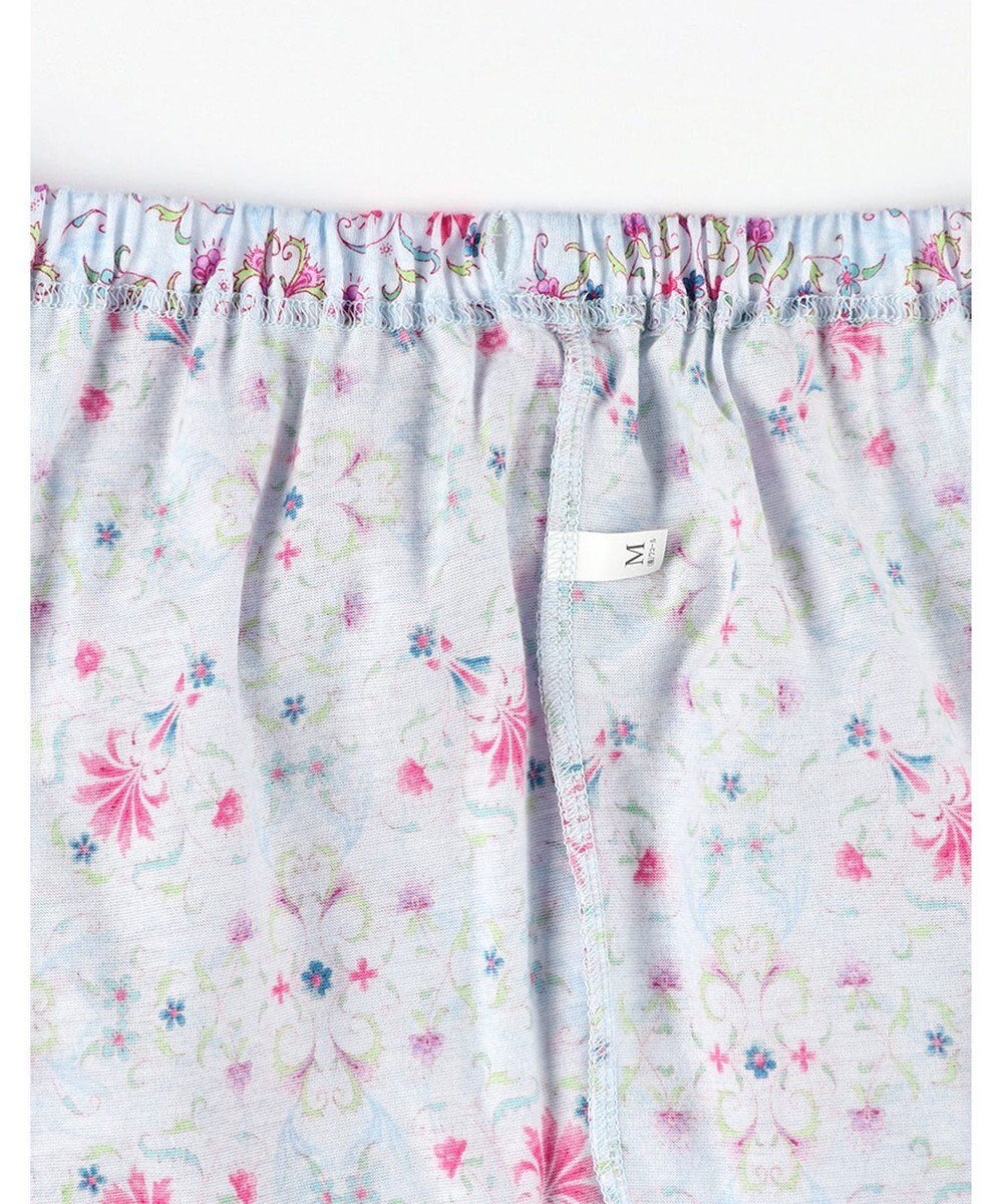 WACOAL パジャマ 長袖 長ズボン 綿100%(本体) 天竺素材 ミントン レディース NDX563 /ワコール 