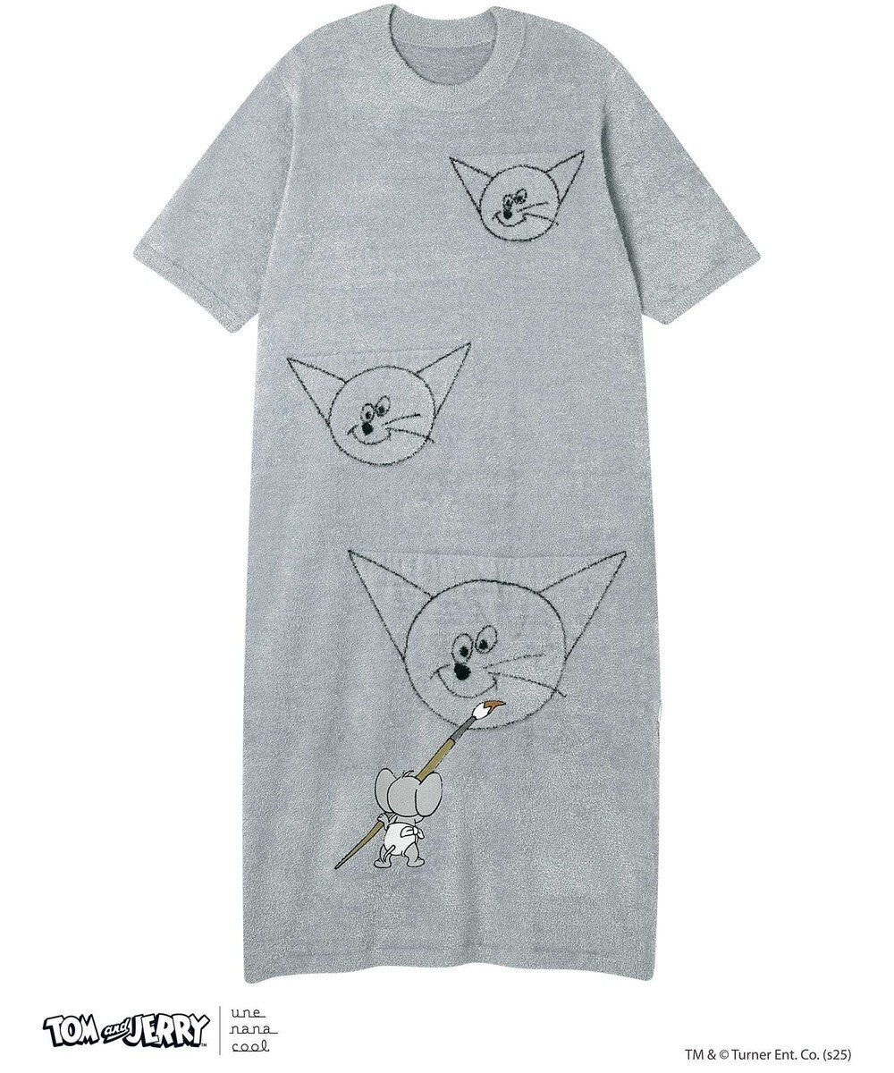 une nana cool トムとジェリー × une nana cool なめらかふわふわワンピース 