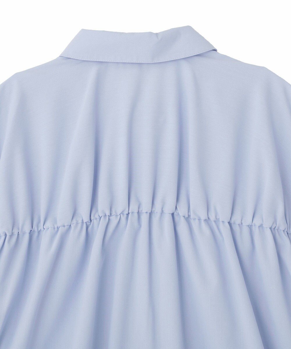 CRAFT STANDARD BOUTIQUE シャーリングショートスリーブブラウス 