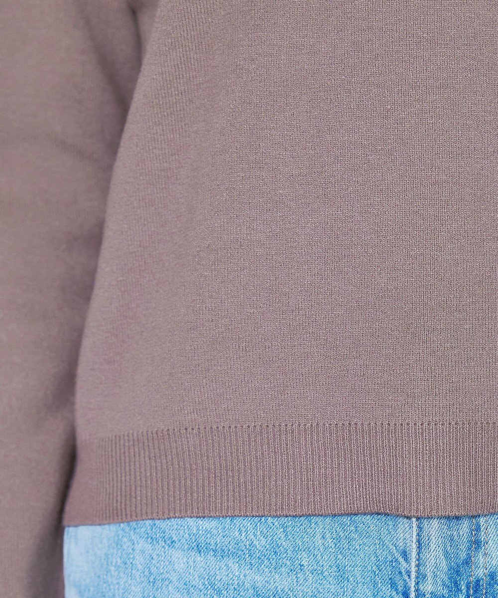 Tiaclasse 【洗える】ショルダーリボンニットトップス 