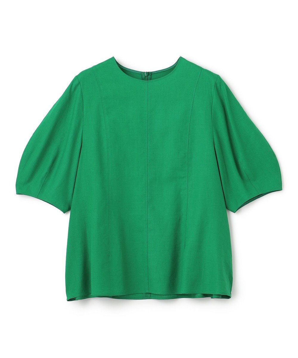 UNFILO リネンレーヨン フォルムブラウス 