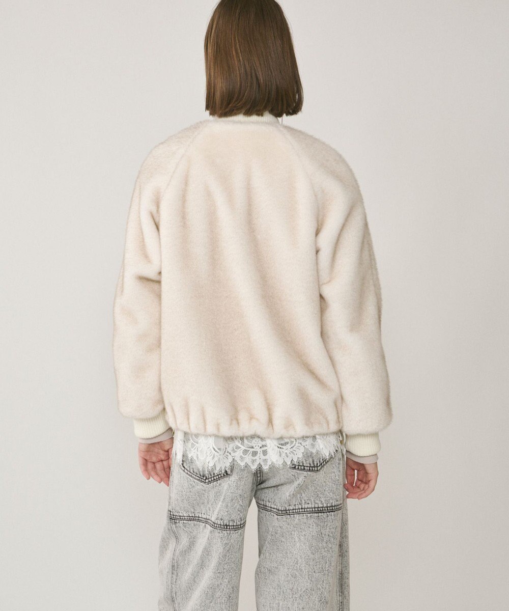 GRACE CONTINENTAL フェイクミンクファーブルゾン 