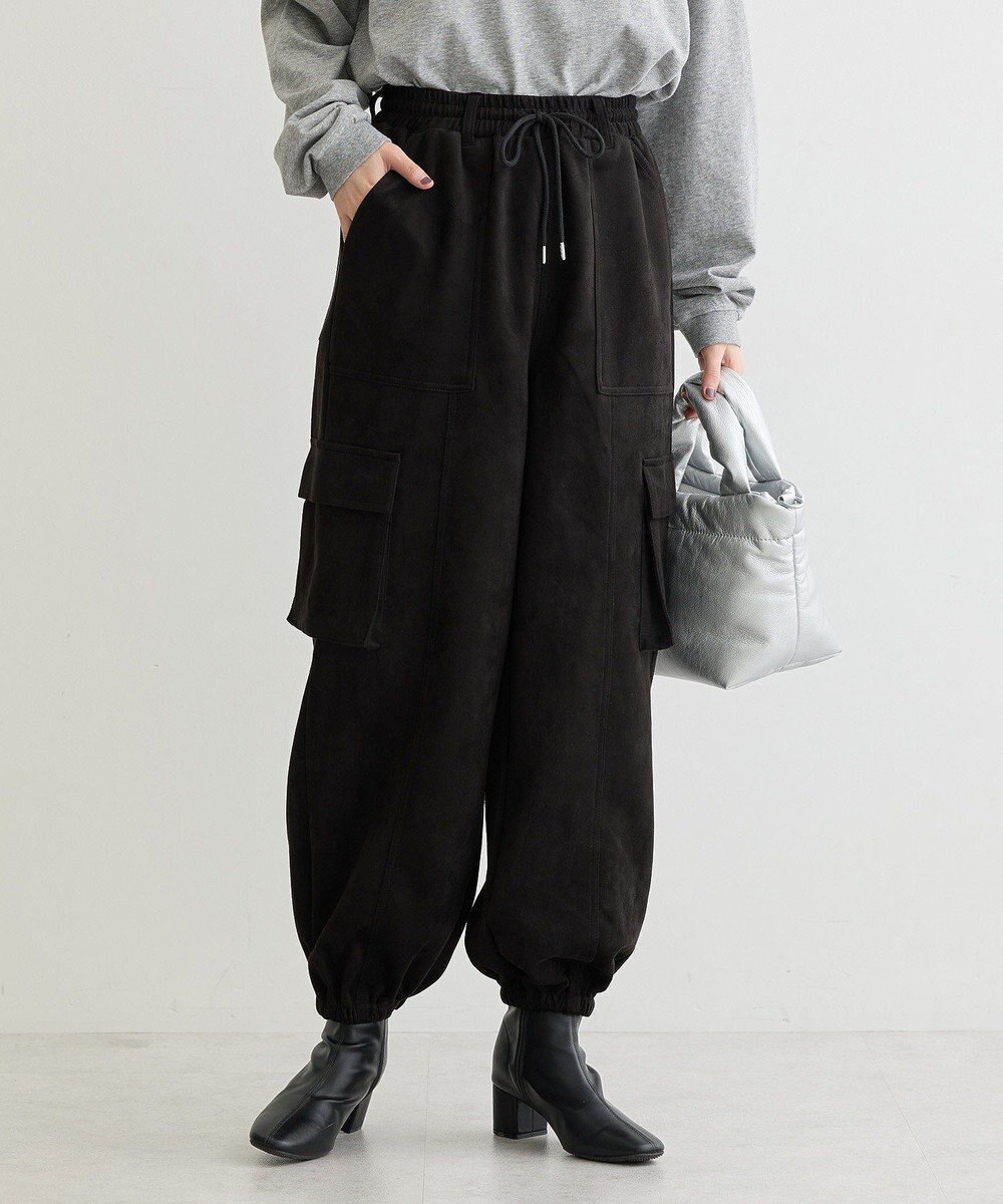 Green Parks ・ＳＵＧＡＲ　ＳＰＯＯＮスエードポンチカーゴパンツ 