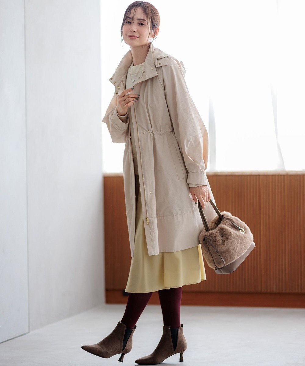 組曲 【WEB限定】中綿ライナー付きモッズ コート 