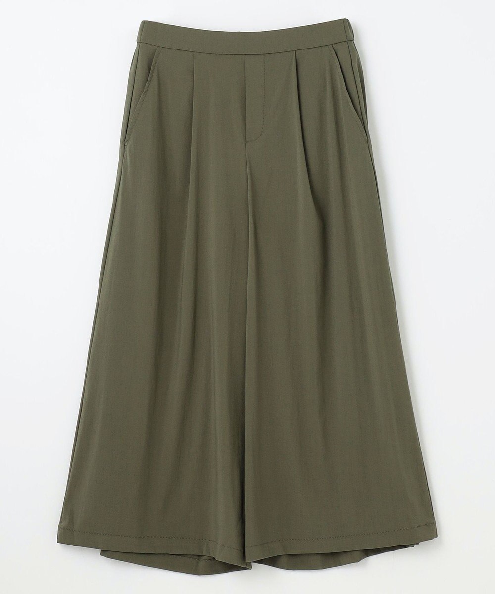 ANY 【UVケア/接触冷感/洗濯機可/ウエストゴム】清涼リラックスクロップドパンツ 