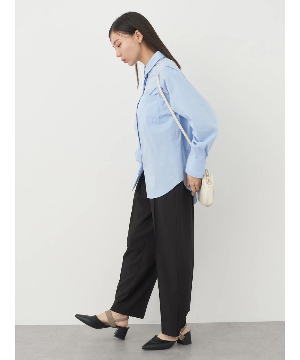 earth music&ecology パールボタンシャツ 