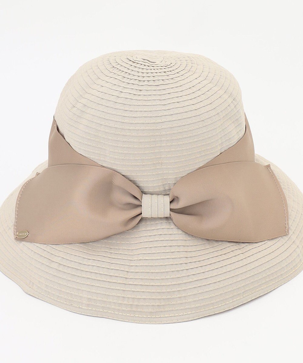 TOCCA 【UV95%以上カット・吸水速乾・抗菌防臭・洗える・サイズ調整可】GROSGRAIN RIBON HAT 帽子 