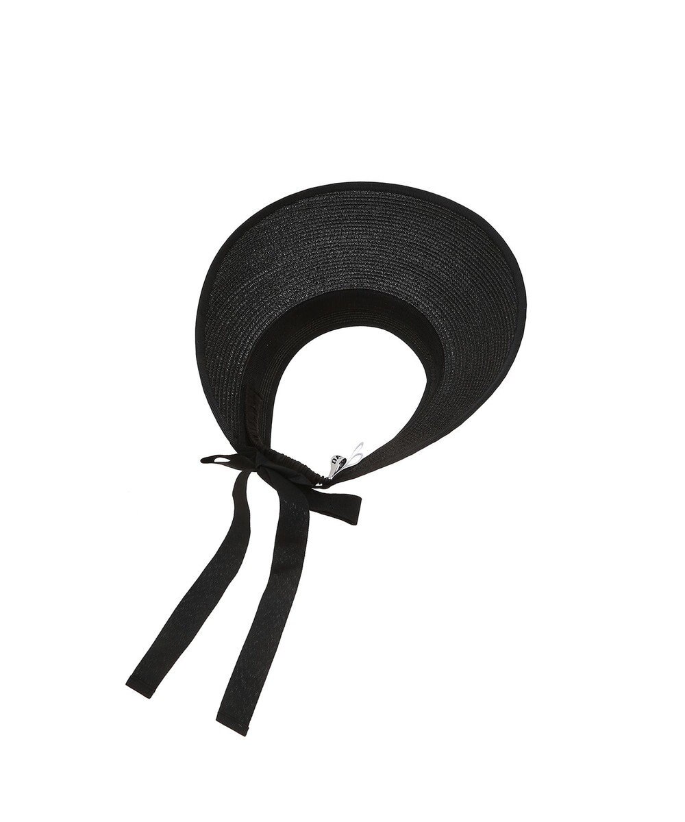 DAKS DAKS GOLF バックリボン 天然草ワイドバイザー 