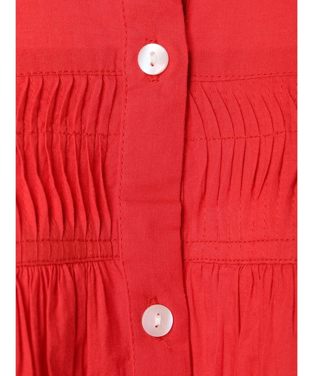 CRAFT STANDARD BOUTIQUE インド綿ピンタックブラウス 