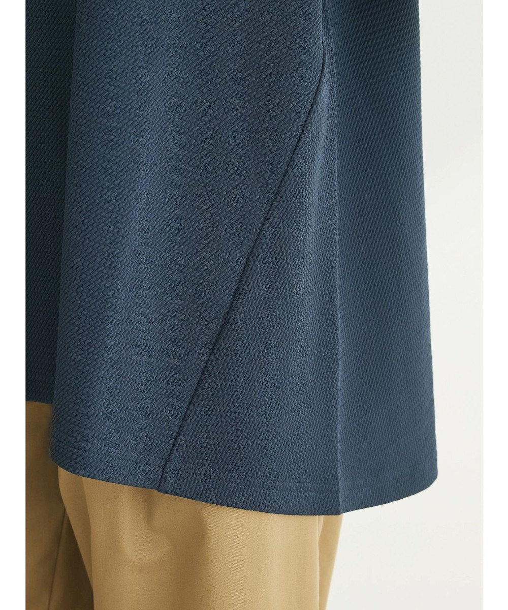 Green Parks ぽこぽこ７分袖カットプルオーバー 