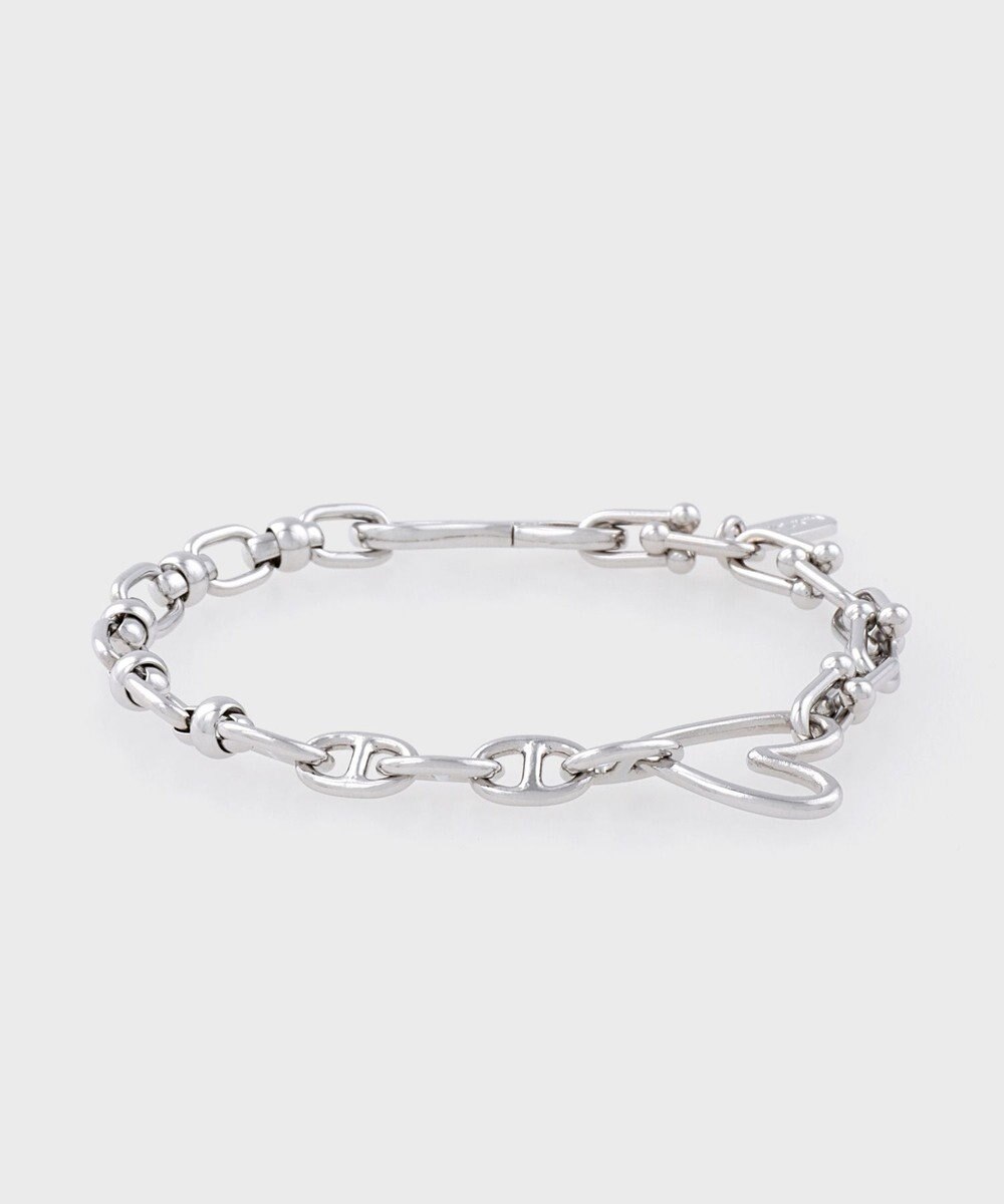 Paul Smith ハートミックスチェーン ブレスレット 