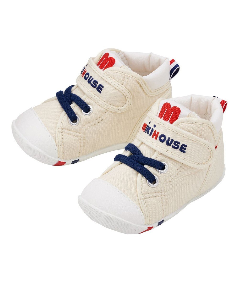 MIKI HOUSE HOT BISCUITS 【ミキハウス】【11.5-13.5cm】 ファーストベビーシューズ 