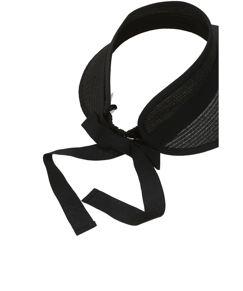 DAKS DAKS GOLF バックリボン 天然草ワイドバイザー 