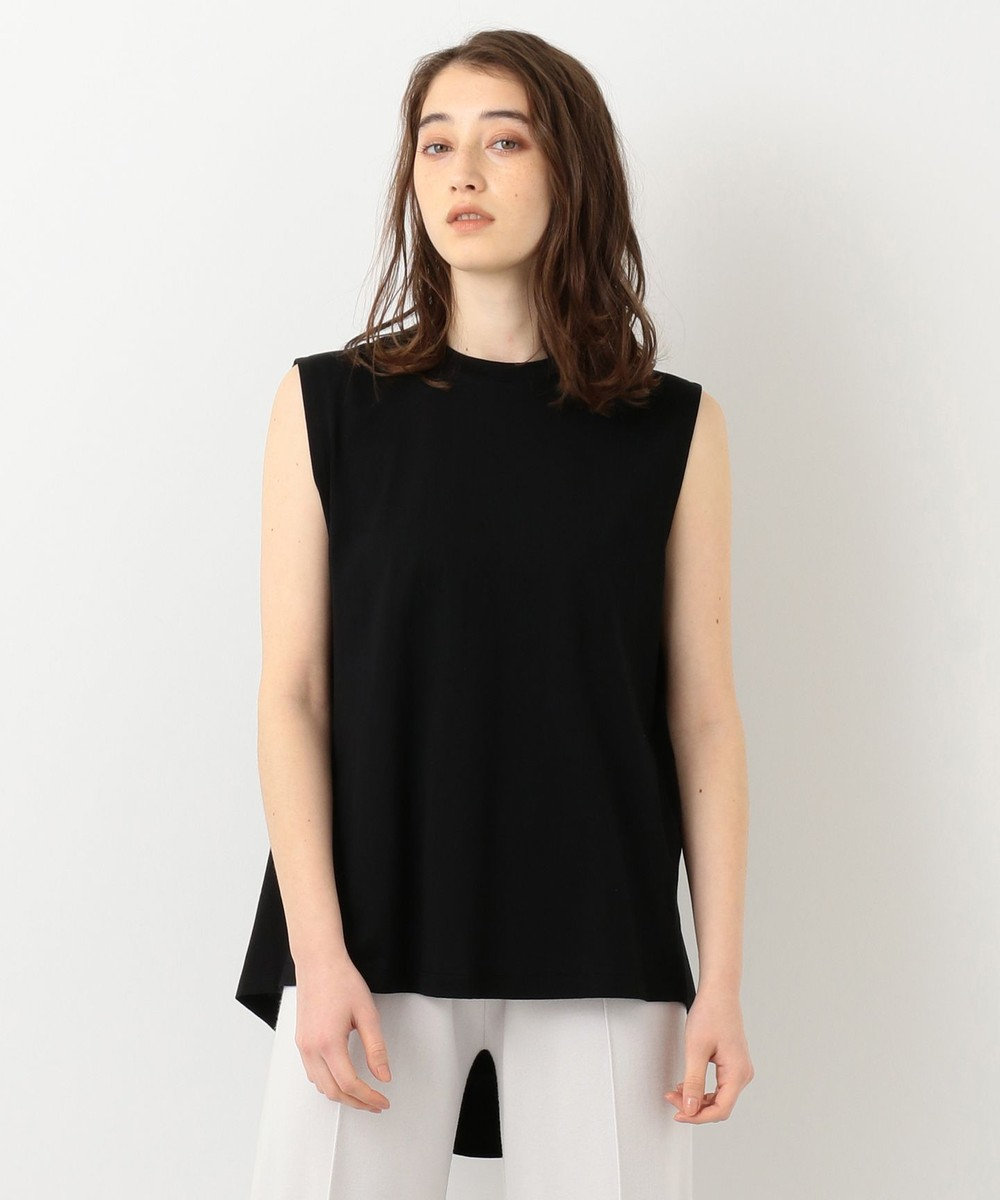 #Newans 【洗える】バックシャンデザインカットソー 