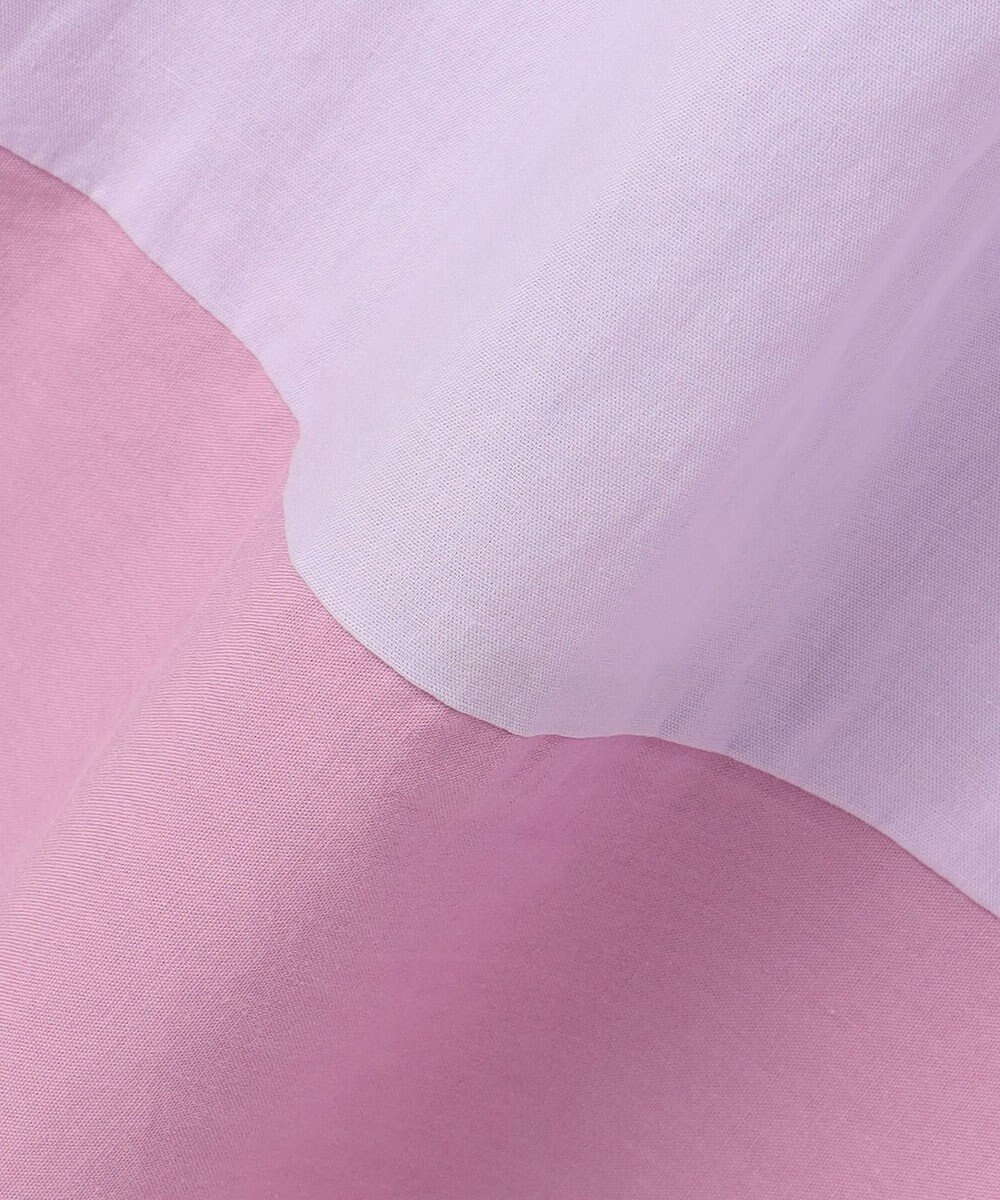 組曲 KIDS 【UVケア】【150-160㎝】バイカラー ワンピース 