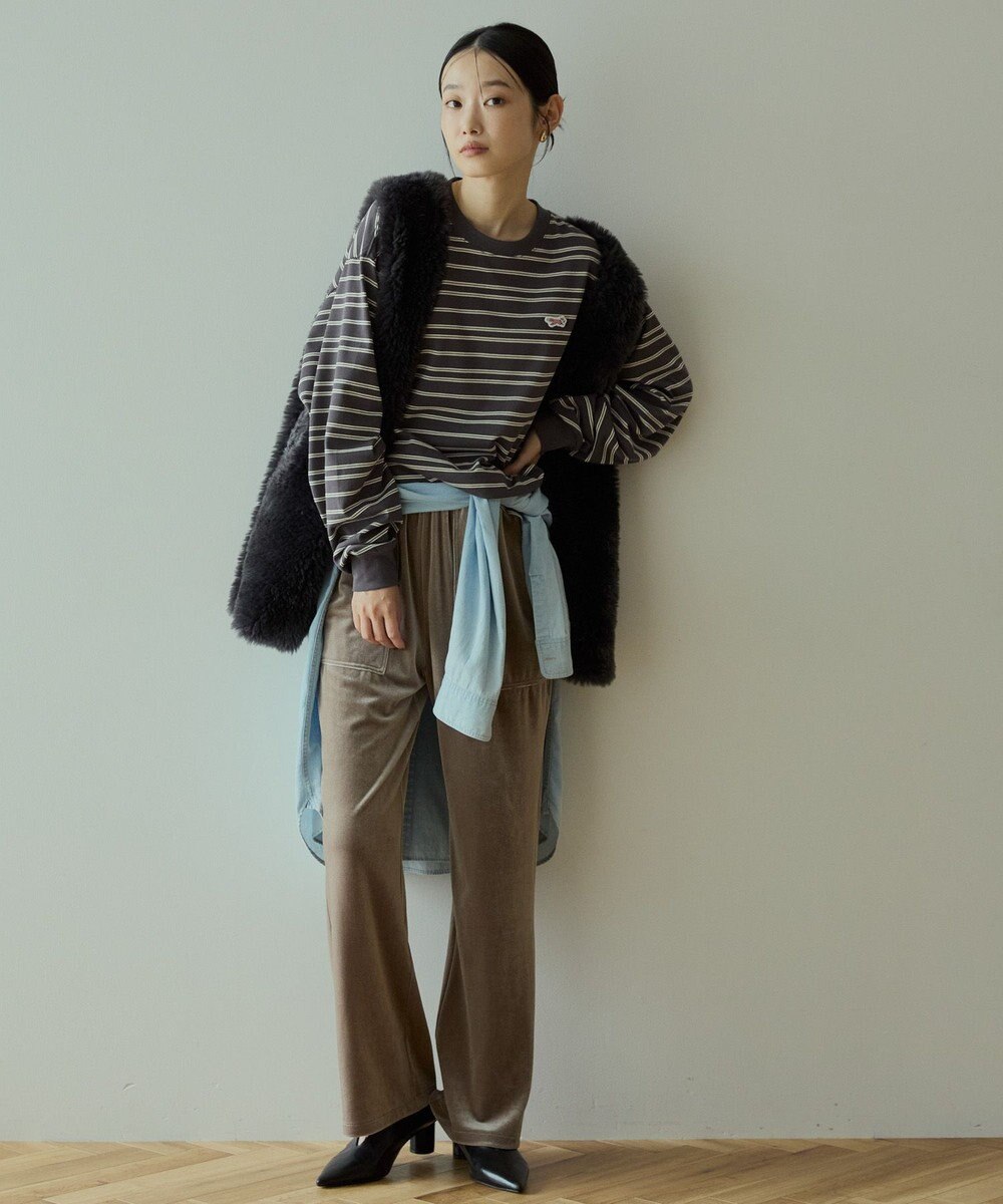 AMERICAN HOLIC PENNEY'S レトロボーダーロングTシャツ 