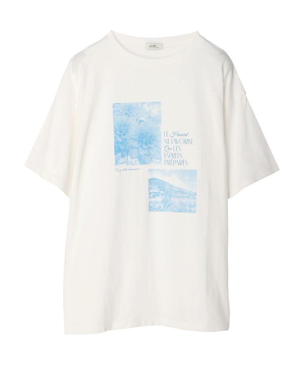 earth music&ecology フォトチュニックＴ 