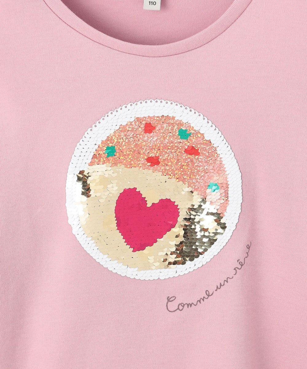 ANY KIDS ミラクルスパンコール長袖Tシャツ 