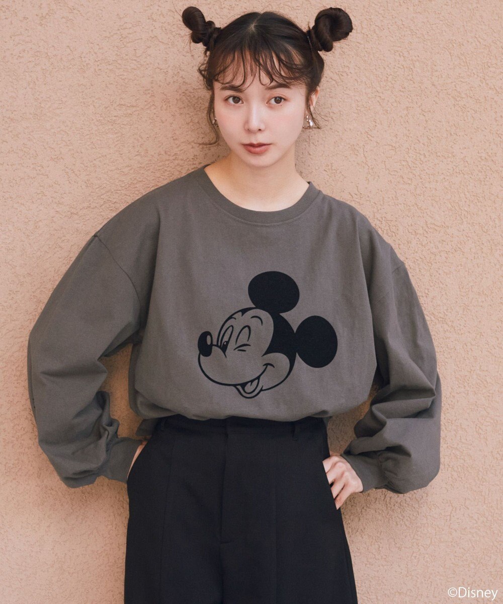 earth music&ecology 【予約】【綿100％】Disney/アソートプリントロンTEE 
