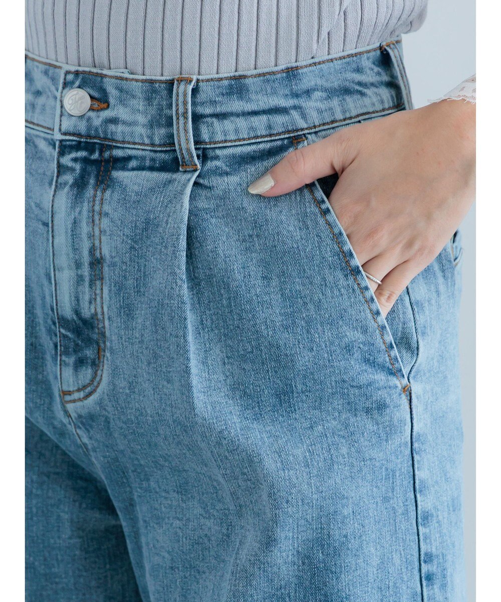 Te chichi ワイドデニムパンツ 