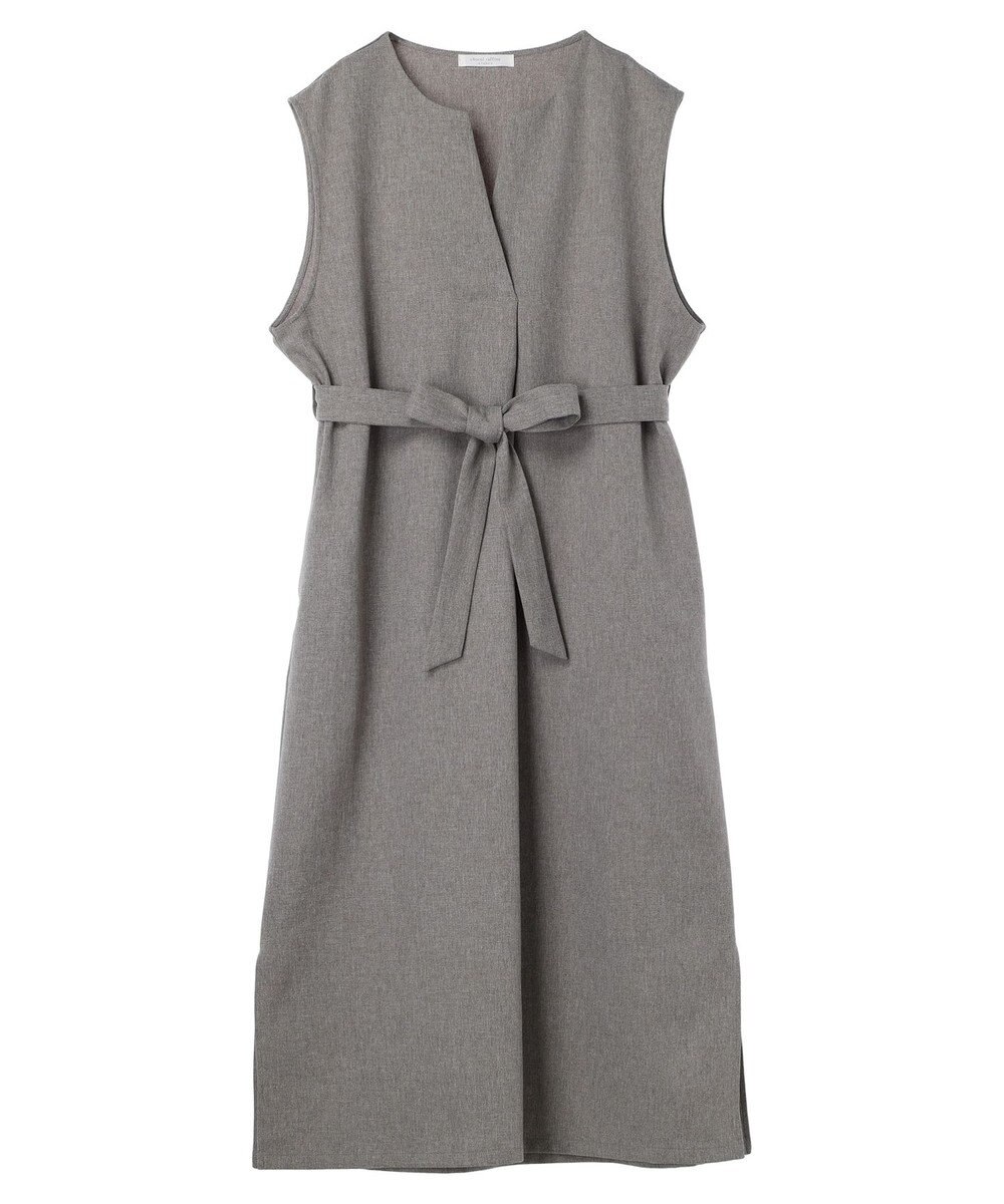 Green Parks ハイスペック共布リボン付ジャンスカ 