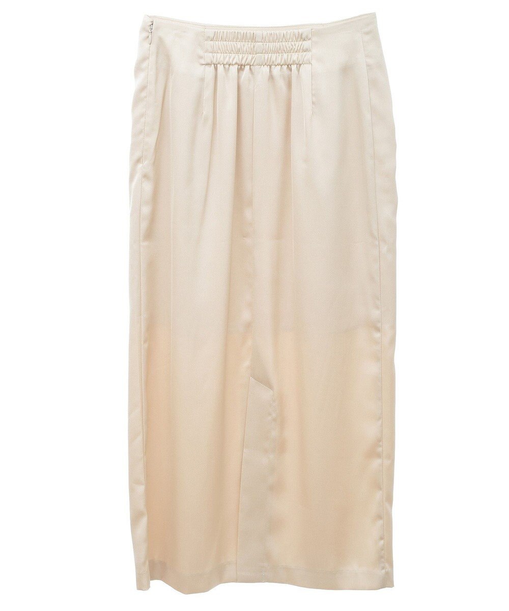 earth music&ecology フロントドロストリボンナロースカート 