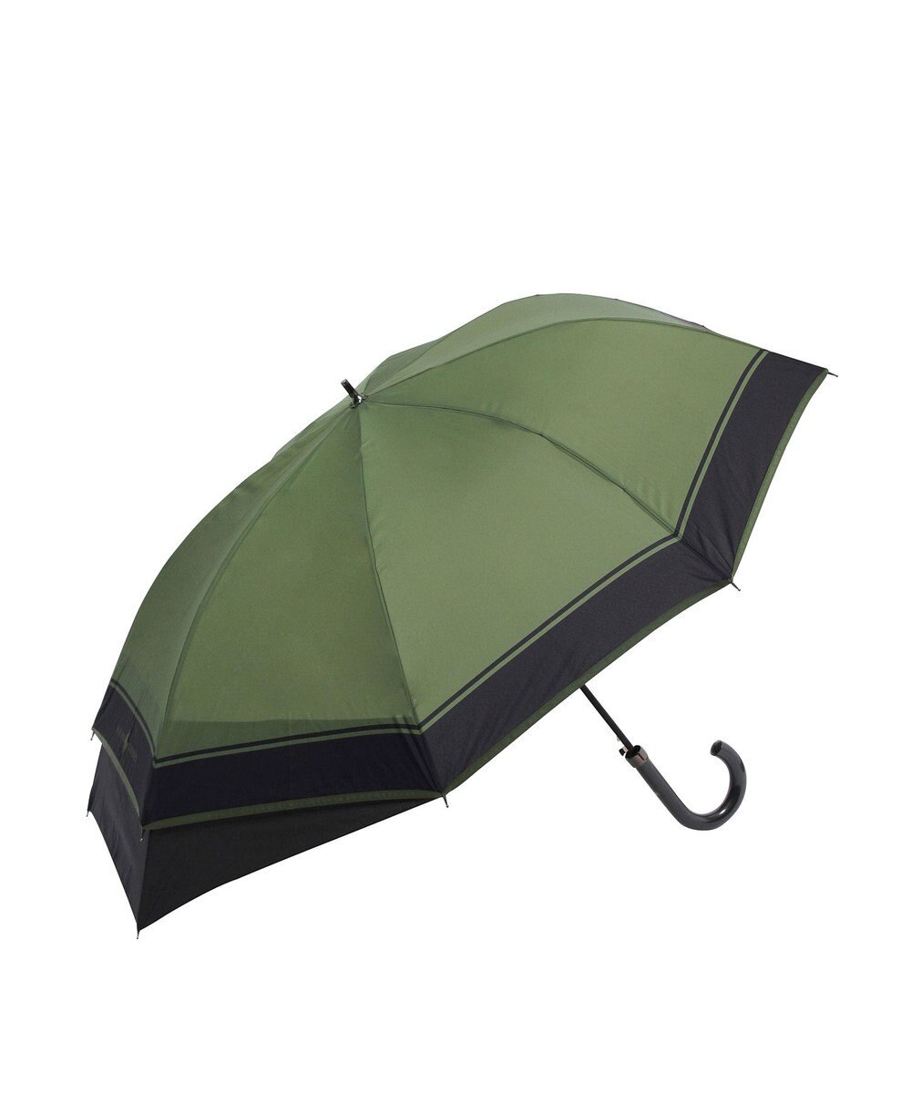 MOONBAT ポロ ラルフ ローレン (POLO RALPH LAUREN)  メンズ 長傘 雨傘 ロゴ刺繍 ボタンジャンプ ワンタッチ 