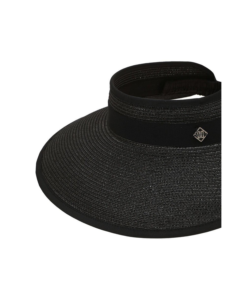DAKS DAKS GOLF バックリボン 天然草ワイドバイザー 