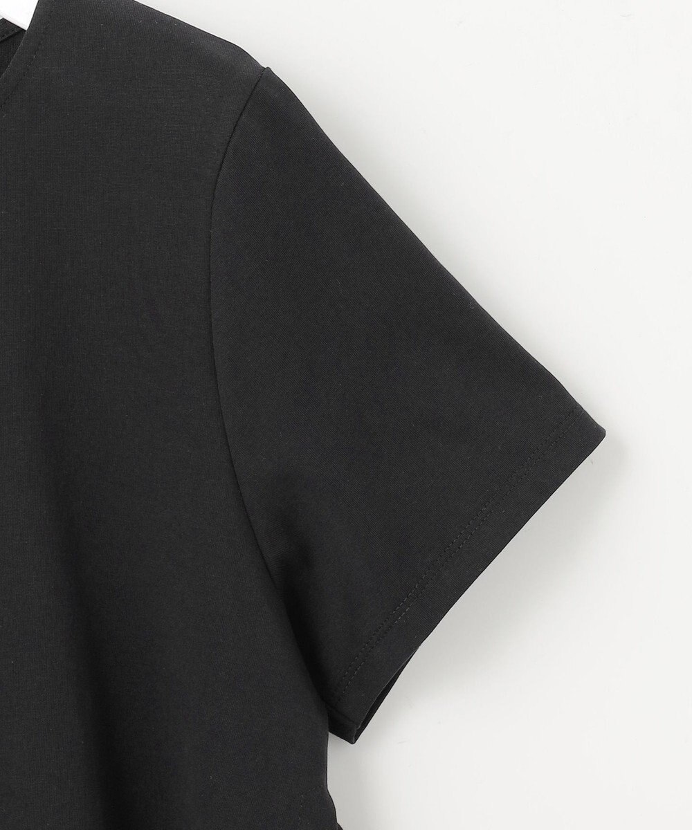 ANY SIS 【UVケア】サイドプリーツ カットソー 