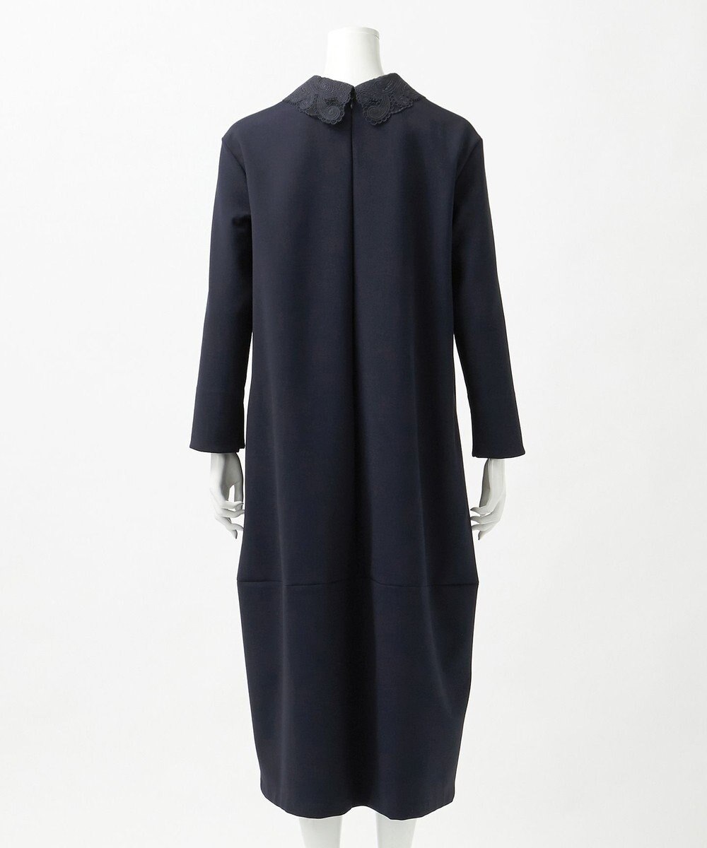 23区 S 【R(アール)】ダブルクロス レース襟 ワンピース 