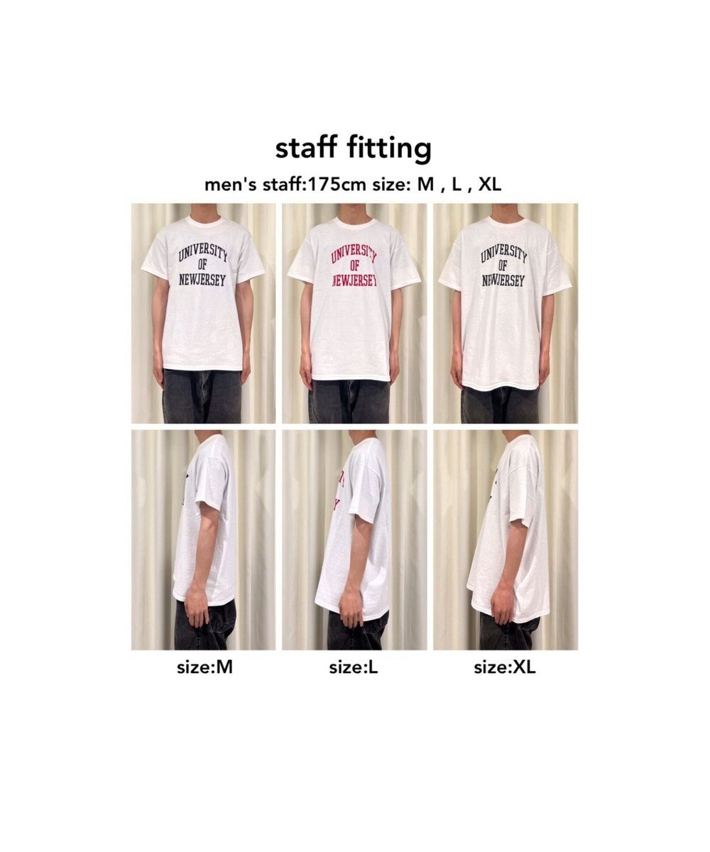 WEGO 【ANGIE VINTAGE】カレッジロゴプリントTee 