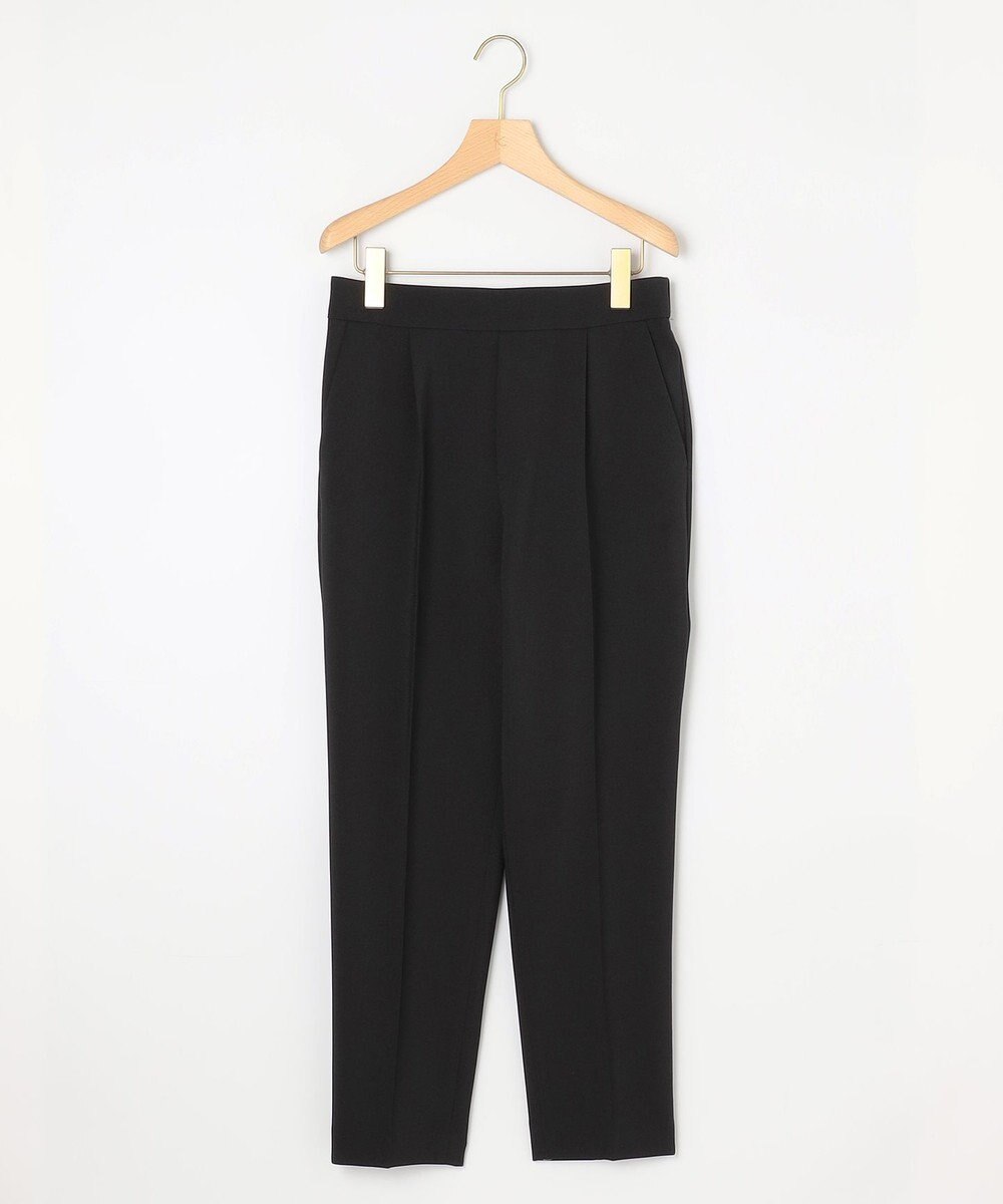 組曲 【美シルエット・ストレッチ・シワになりにくい】オシャクロス テーパードパンツ 