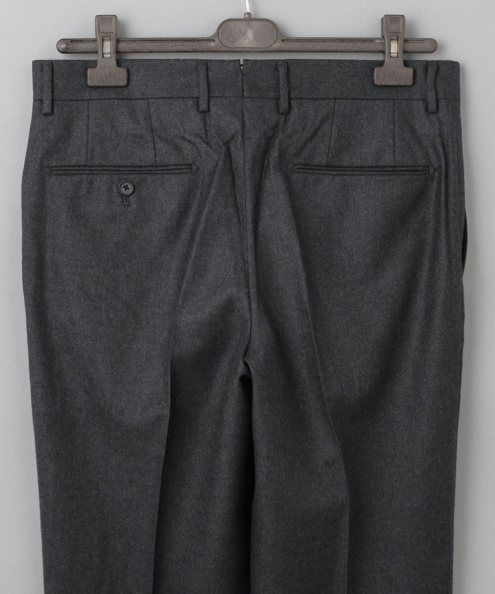 GOTAIRIKU 【保温性/ストレッチ/シワになりにくい】サキソニーストレッチパンツ（ノータック） 