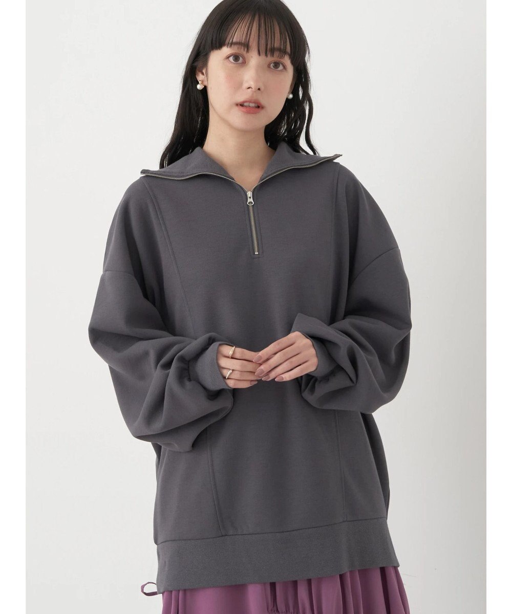 earth music&ecology スタンドｚｉｐダンボールチュニック 