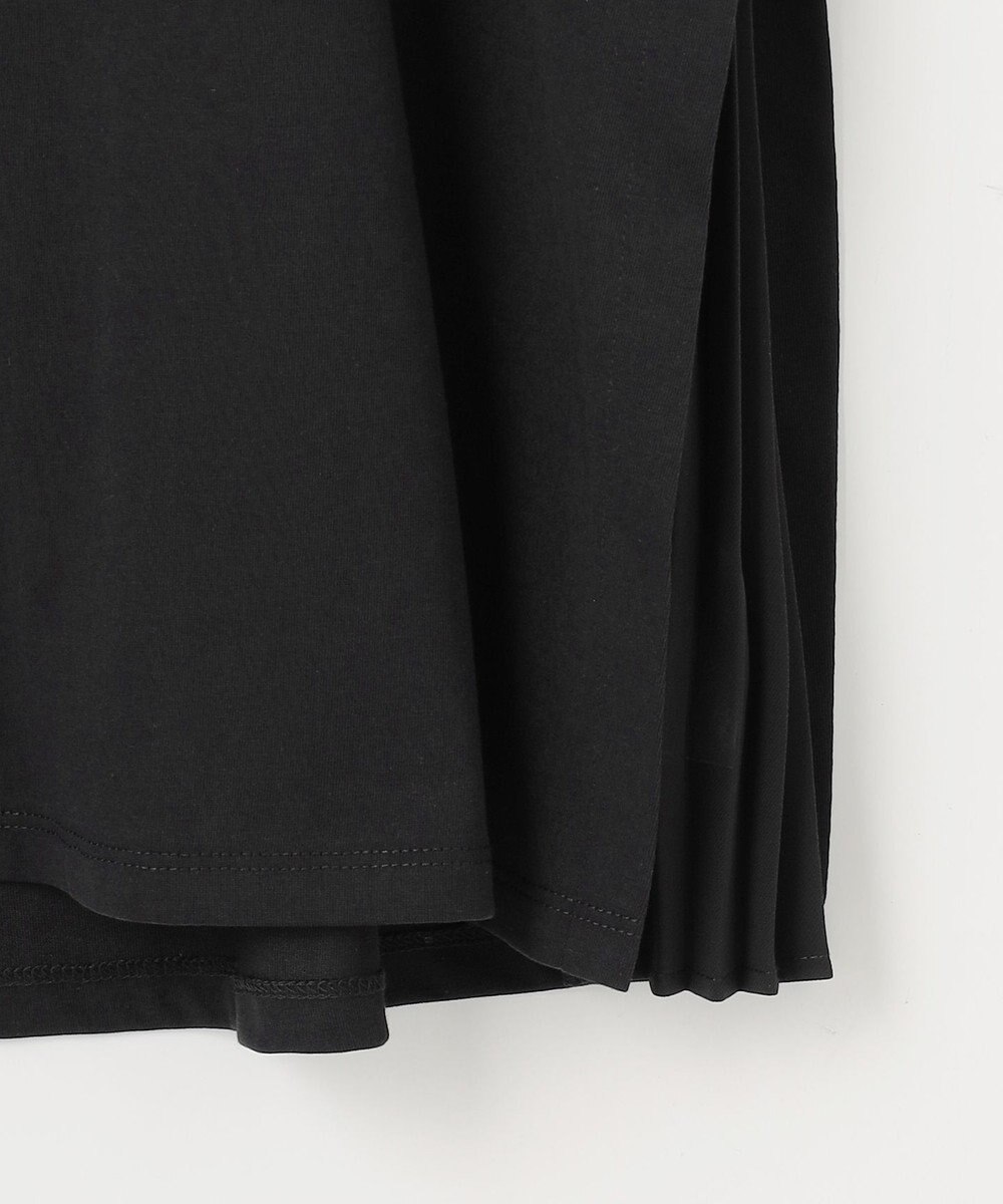 ANY SIS 【UVケア】サイドプリーツ カットソー 