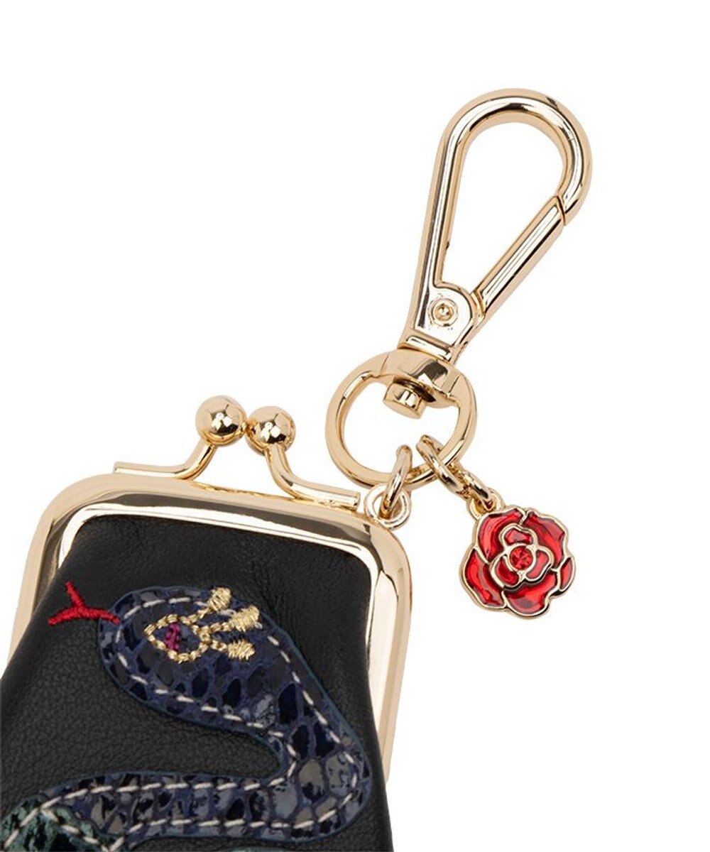 ANNA SUI ウィズスネーク ミニ口金チャーム 