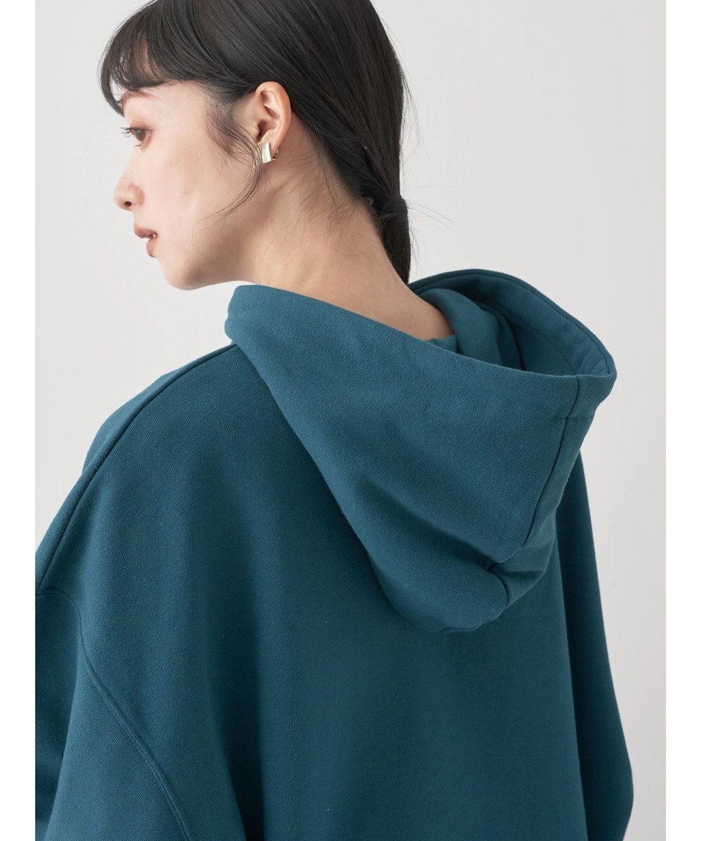 earth music&ecology スウェットルーズパーカー 