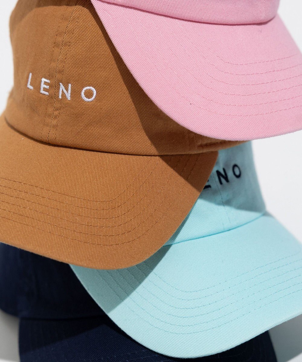 LENO LENO LOGO STONE WASH CAP《UNISEX》/ LENOロゴキャップ 