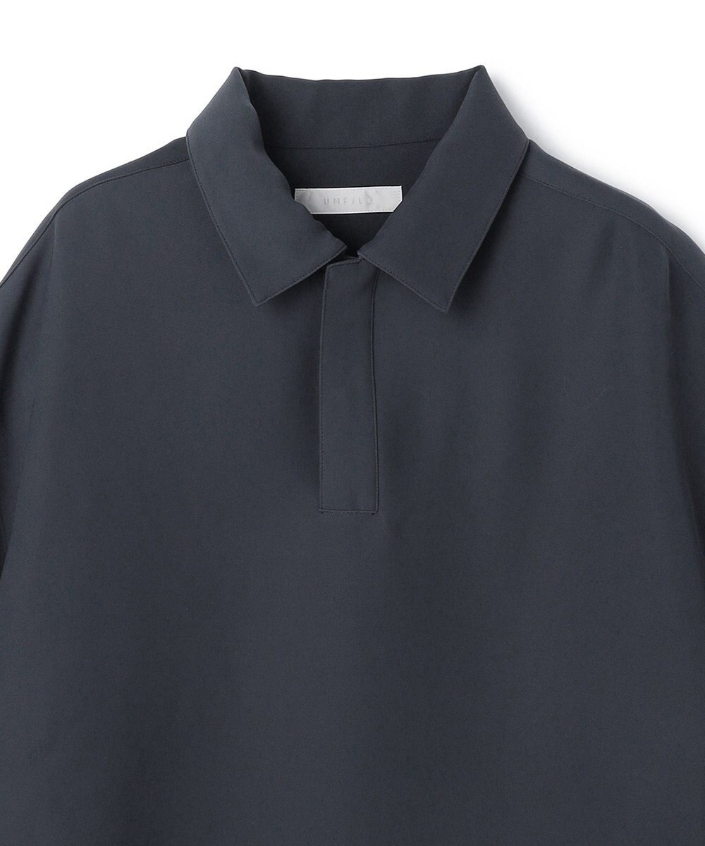 UNFILO MENS ダブルクロス ポロシャツ 