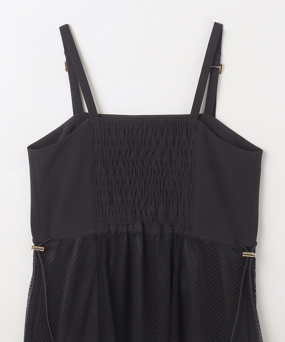 GRACE CONTINENTAL メッシュコンビキャミワンピース 