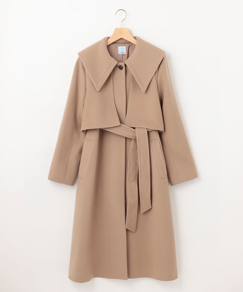 組曲 L 【WEB一部店舗限定】ライトビーバー トレンチライクコート 