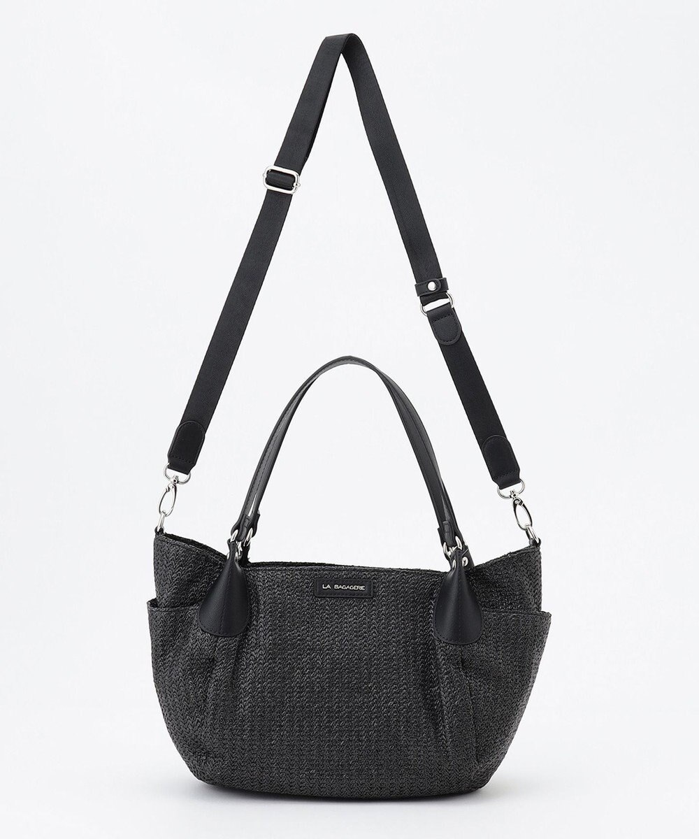 LA BAGAGERIE つまみハンドル　サマー2wayミニトートバッグ 
