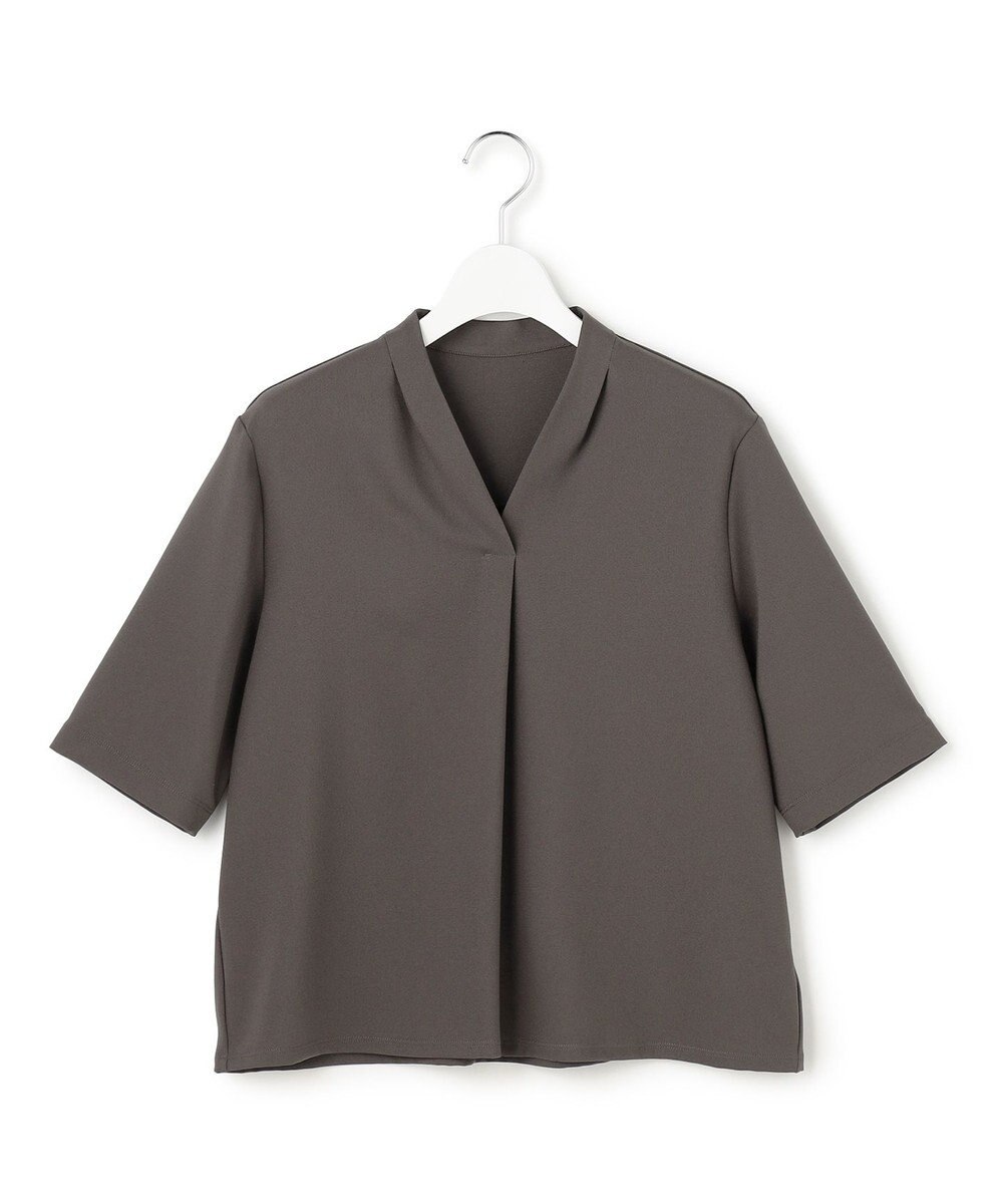 ICB 【先行予約】ライトストレッチアムンゼン Vネック半袖カットソー 