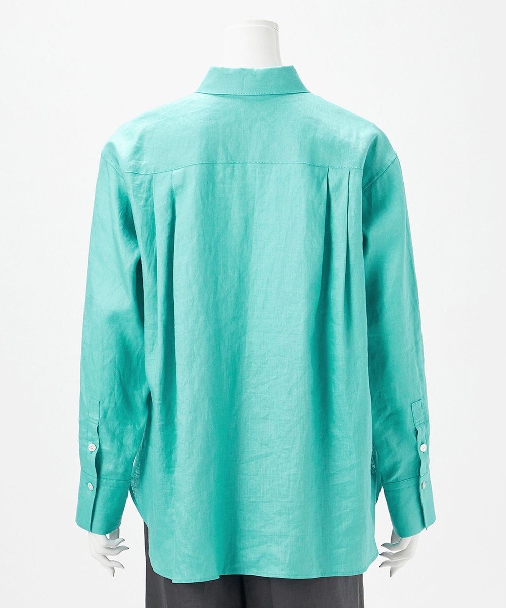 23区 【エステータ】チンツリネン オーバーサイズ シャツ 