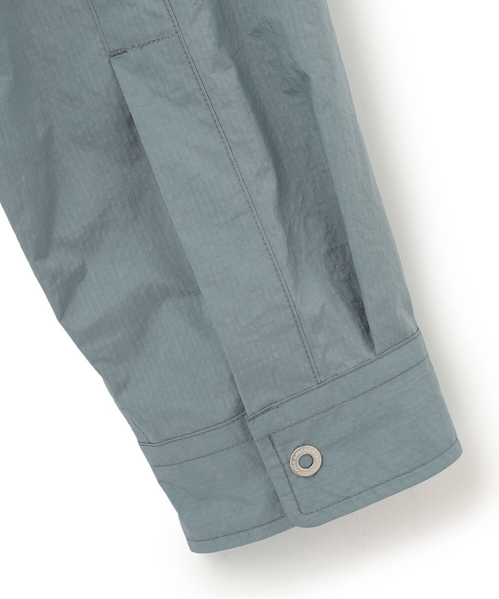 J.PRESS MEN ナイロンリップレギュラーカラー シャツブルゾン 