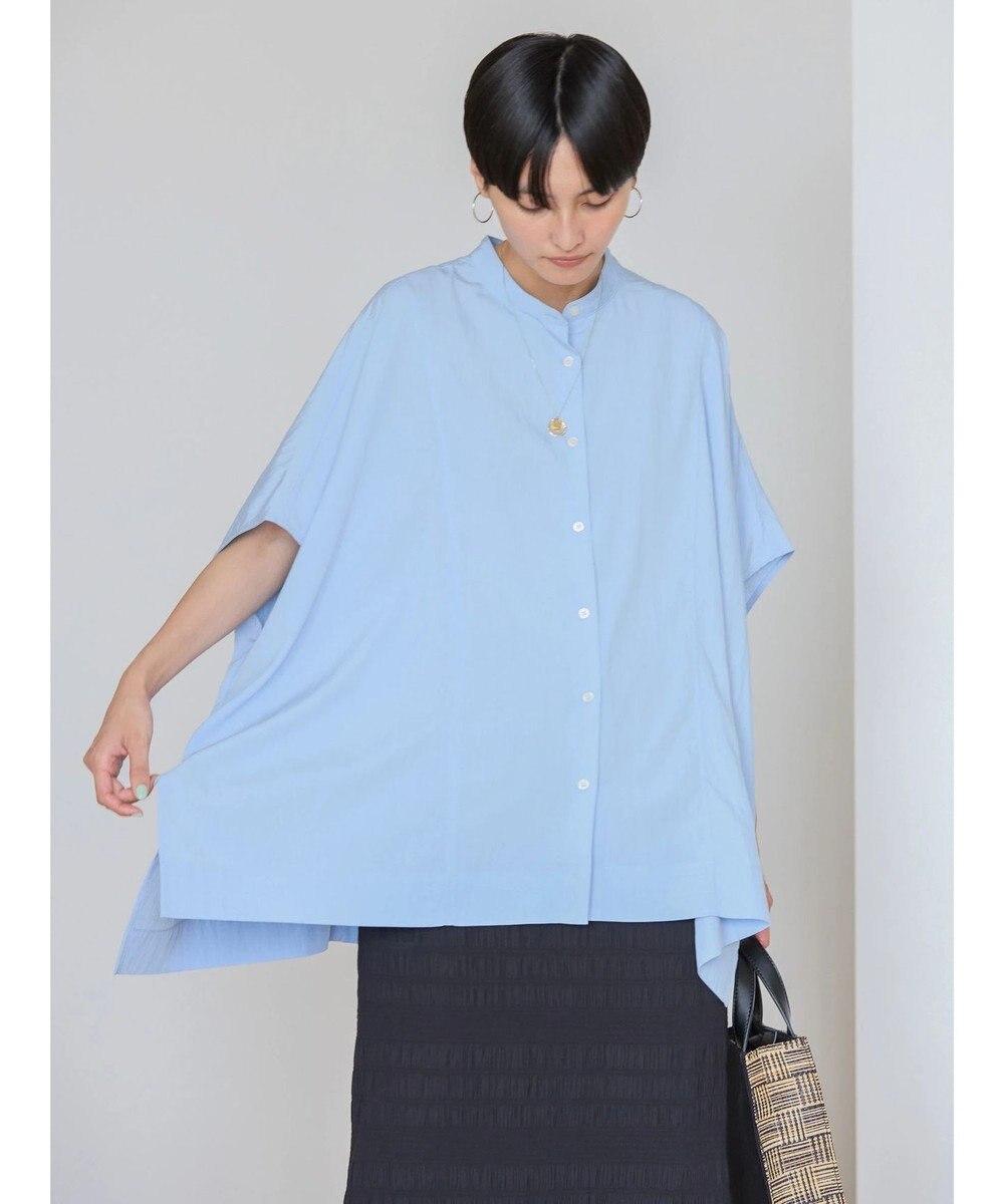 AMERICAN HOLIC 接触冷感ポンチョフレンチスリーブシャツ 