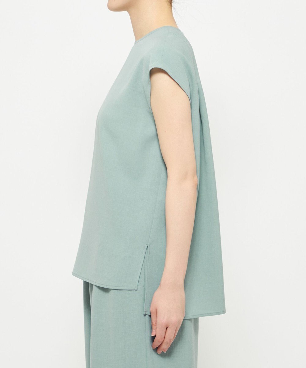 uncrave ドライタッチトロ ノースリーブブラウス 